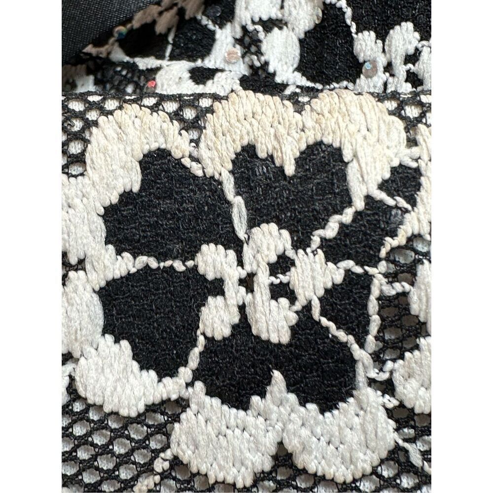 R & M Richards size 20W white and black dress - Picture 9 of 10